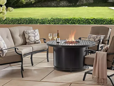 Member s Mark Hastings 4-Piece Fire Chat Set on Sale