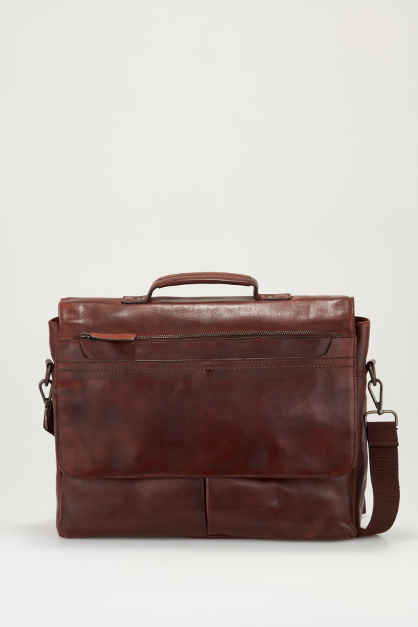 Angus Leather Brief Fashion