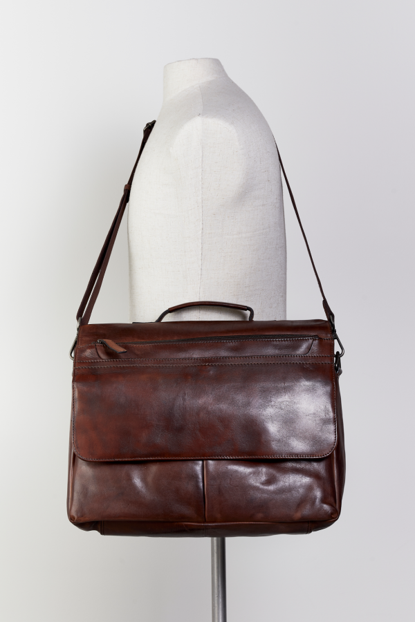 Angus Leather Brief Fashion