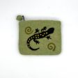 Spotted Salamander Felt Coin Purse Supply