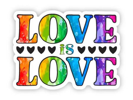 Love is Love Vinyl Sticker Online Hot Sale