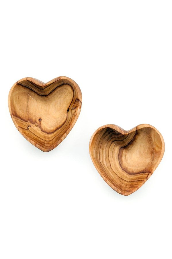 Olivewood Mini Heart Bowl Online Sale