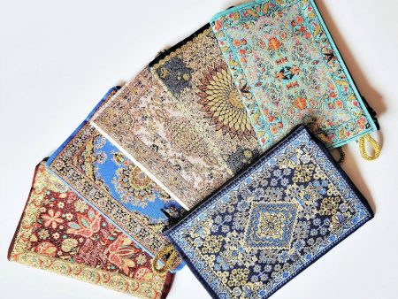 Turkish Rug Inspired Coin Purse Hot on Sale