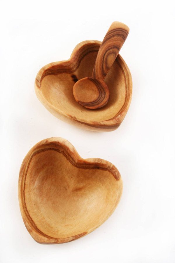 Olivewood Mini Heart Bowl Online Sale