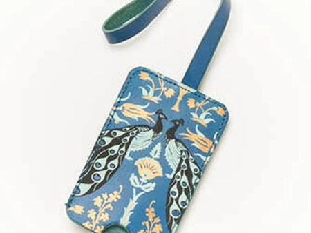 Fauna Peacock Luggage Tag Sale