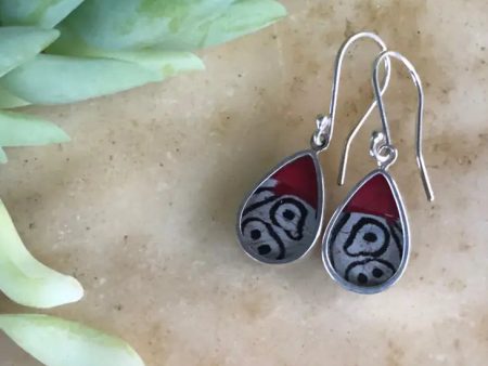 88 Butterfly Sterling Silver Earrings on Sale