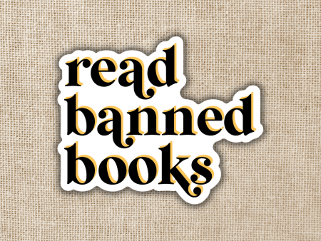 Read Banned Books Sticker Online now