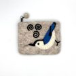 White-breasted Nuthatch Felt Coin Purse Hot on Sale