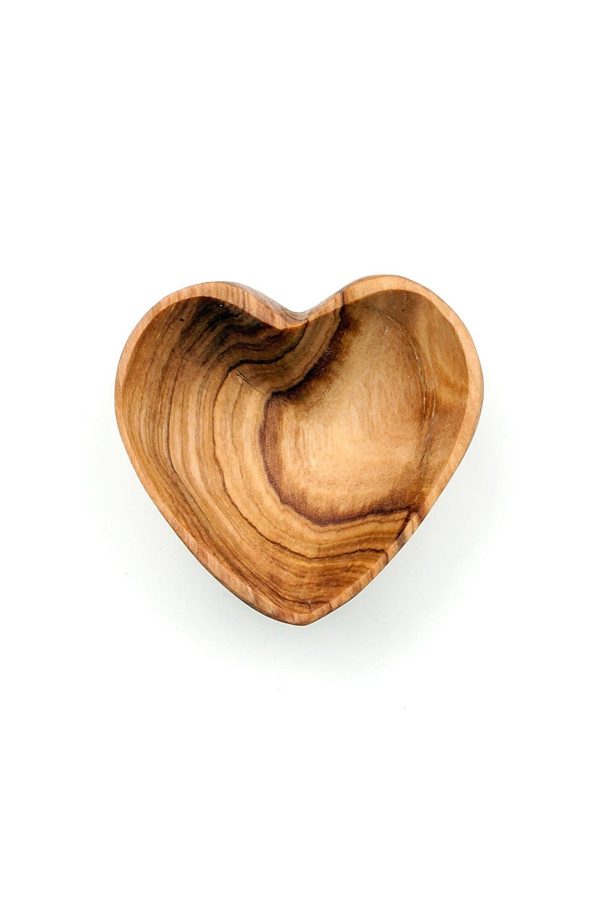 Olivewood Mini Heart Bowl Online Sale