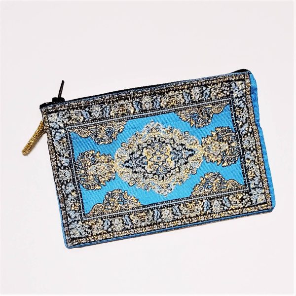 Turkish Rug Inspired Coin Purse Hot on Sale