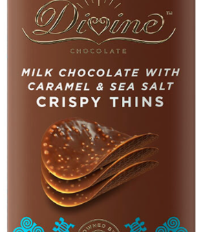 Milk Chocolate & Caramel Crispy Thins Sale