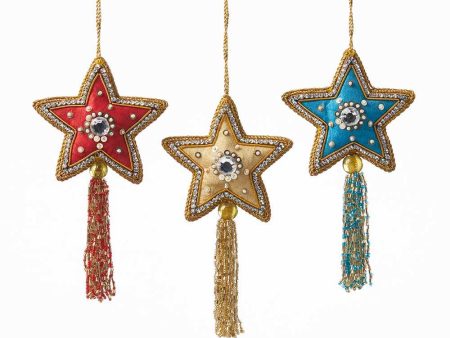 Zardosi Star Ornaments Cheap