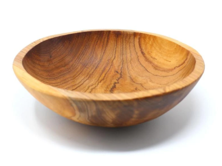 Olive Wood 10  Bowl Hot on Sale