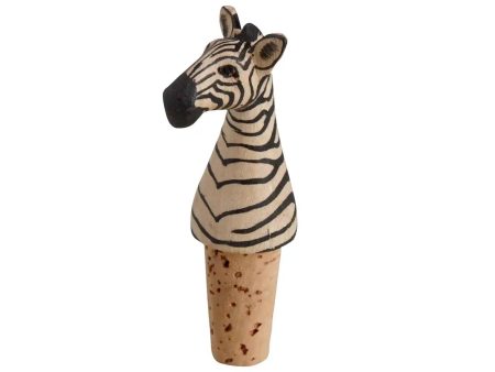 Zebra Wine Topper Online Sale