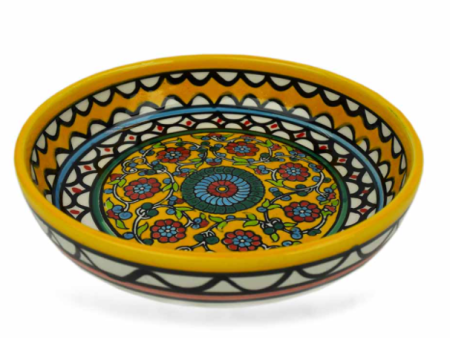 Large Yellow West Bank Bowl For Discount